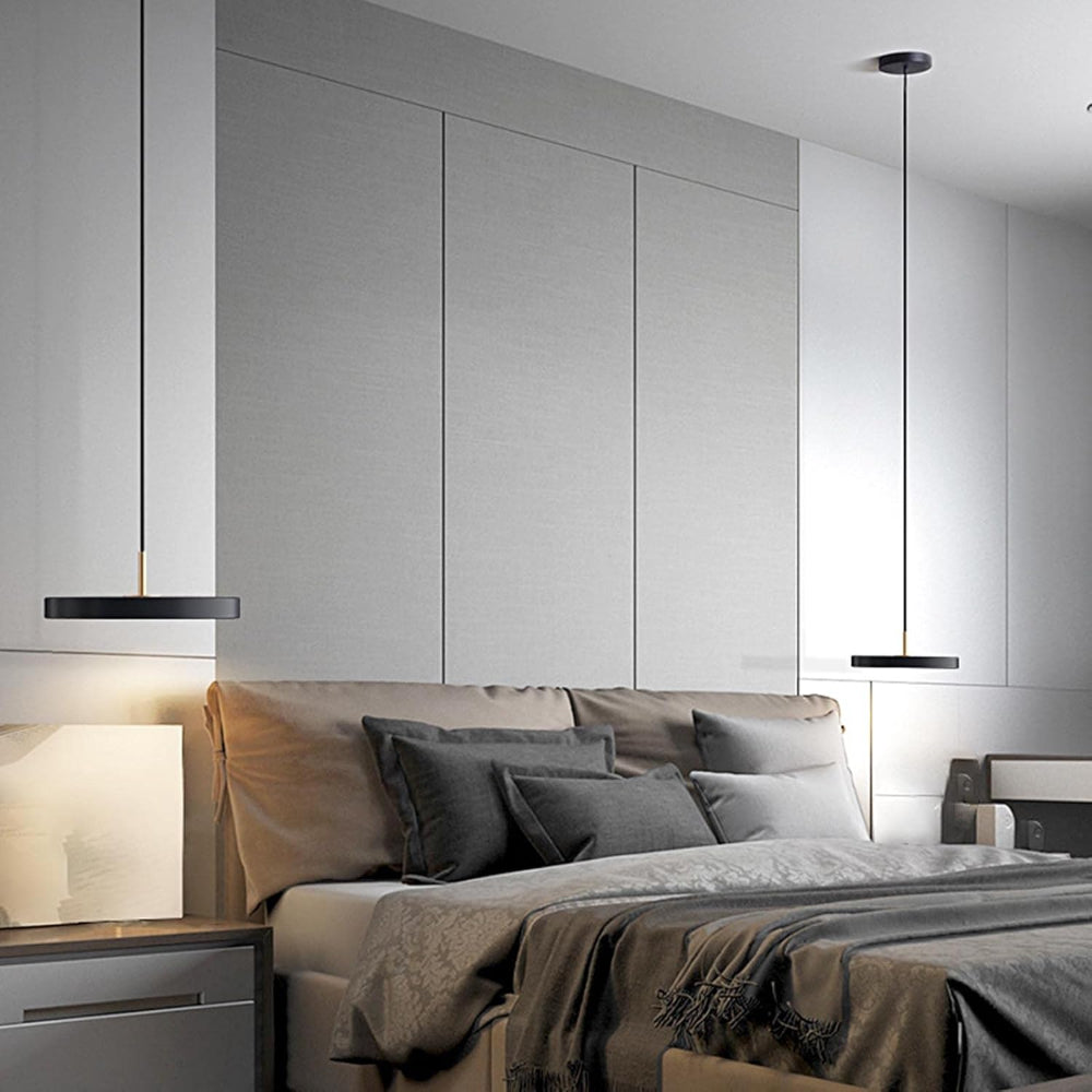 Simple Round LED Hanging Light Fixture