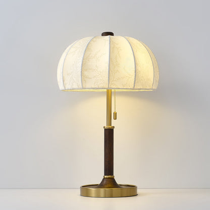 Elegant Table Lamp with Modern Fabric Shade