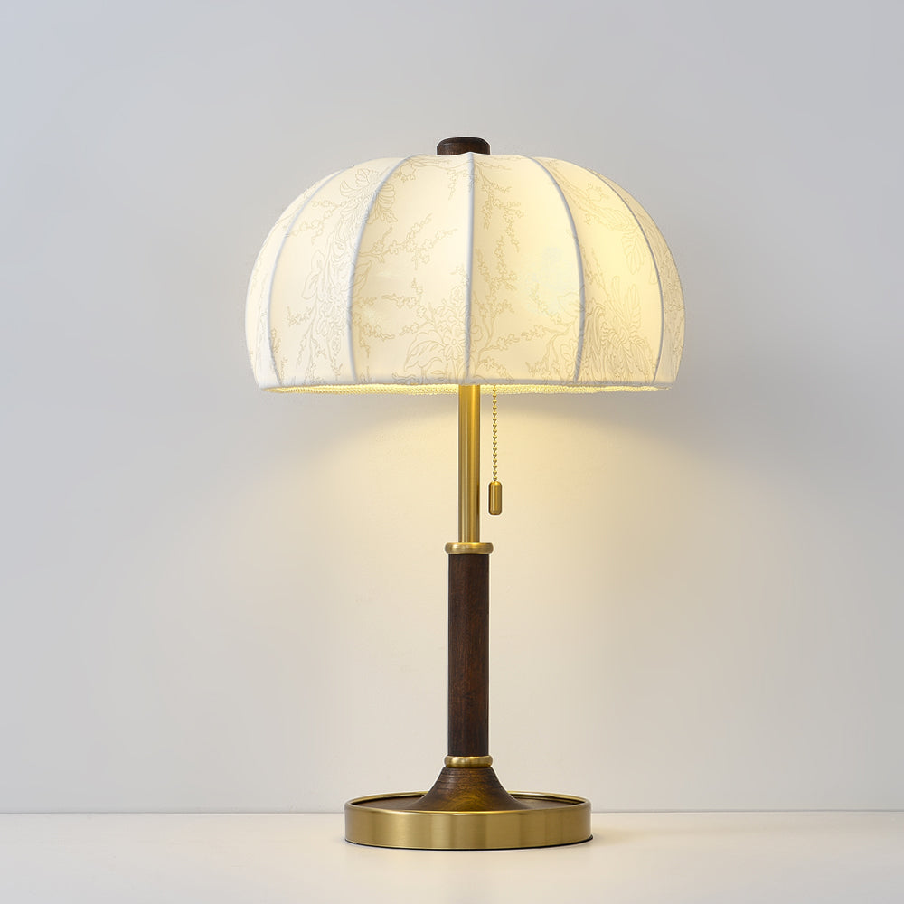 Elegant Table Lamp with Modern Fabric Shade