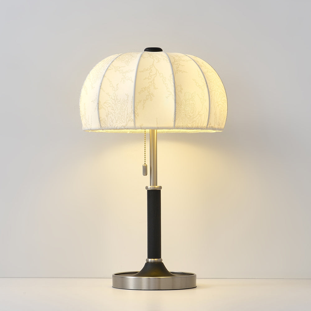 Elegant Table Lamp with Modern Fabric Shade