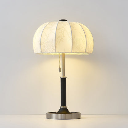 Elegant Table Lamp with Modern Fabric Shade