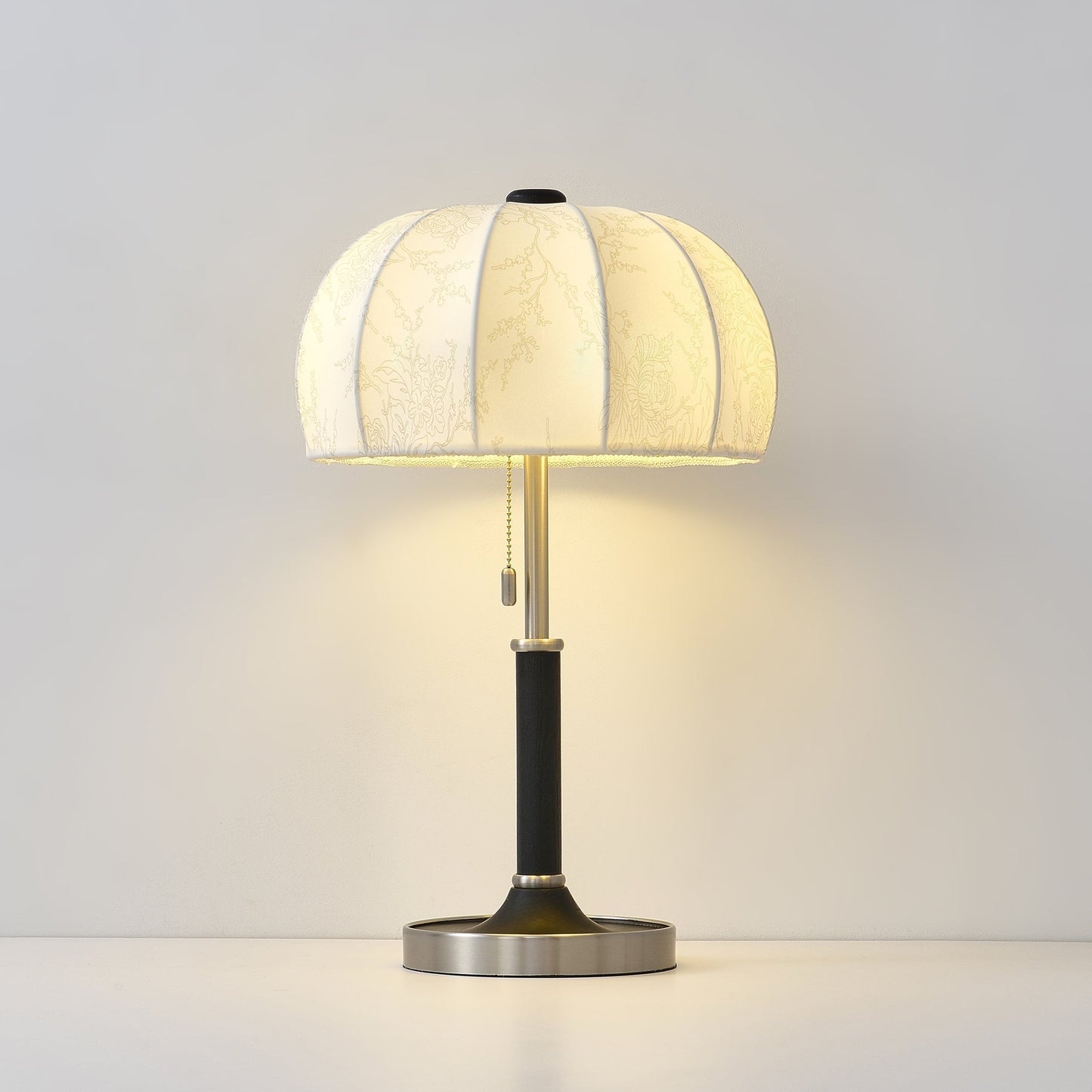 Elegant Table Lamp with Modern Fabric Shade