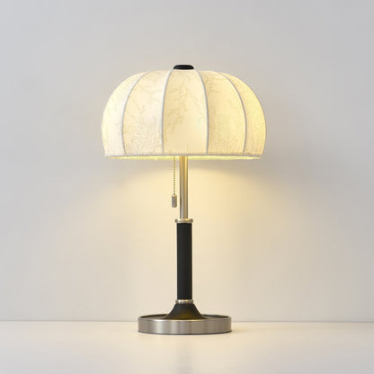 Elegant Table Lamp with Modern Fabric Shade