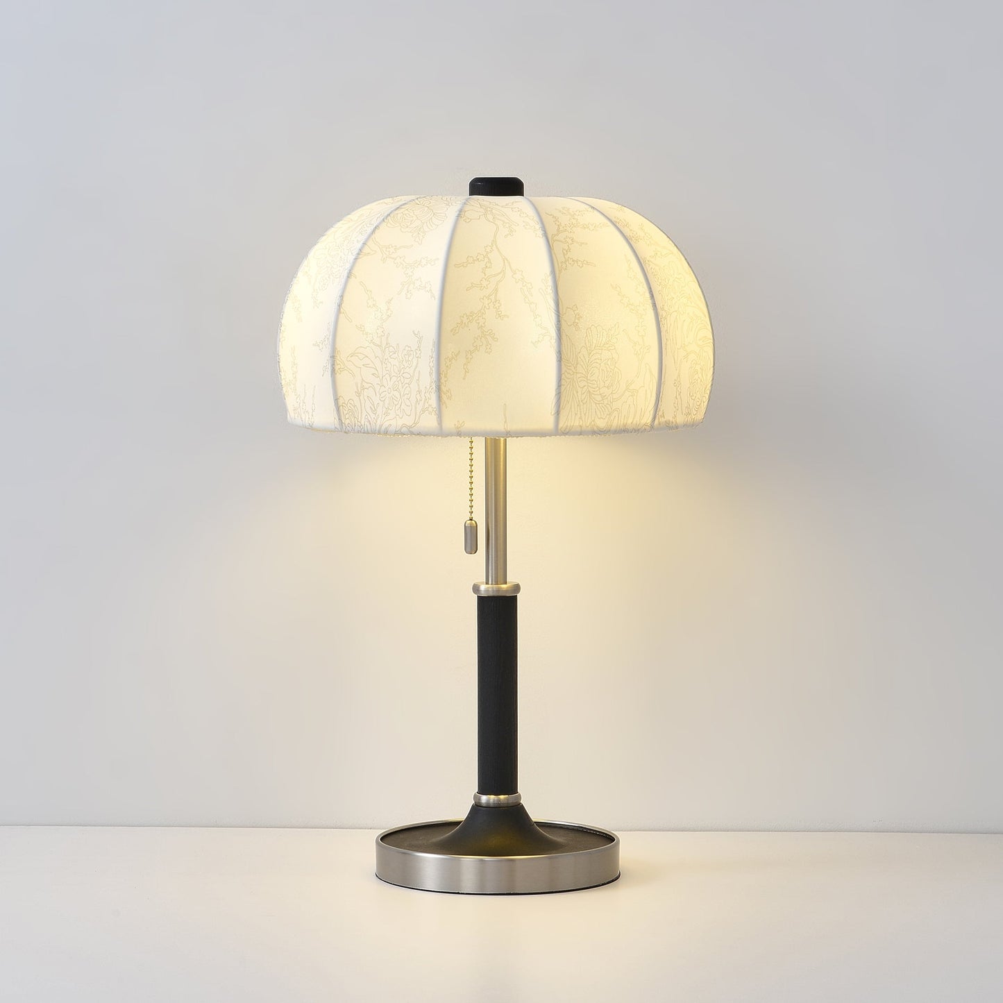 Elegant Table Lamp with Modern Fabric Shade