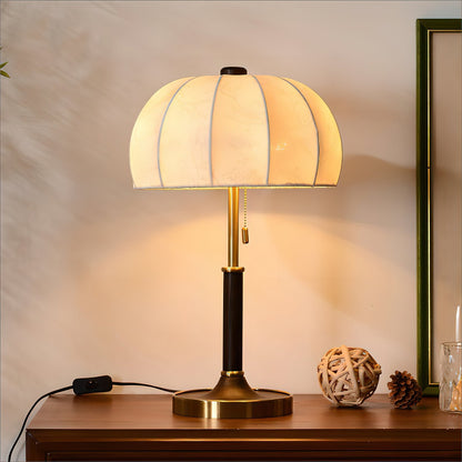 Elegant Table Lamp with Modern Fabric Shade