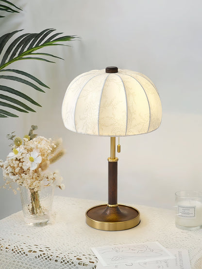 Elegant Table Lamp with Modern Fabric Shade