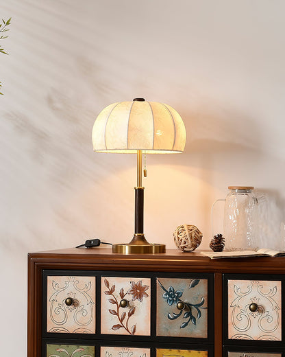 Elegant Table Lamp with Modern Fabric Shade