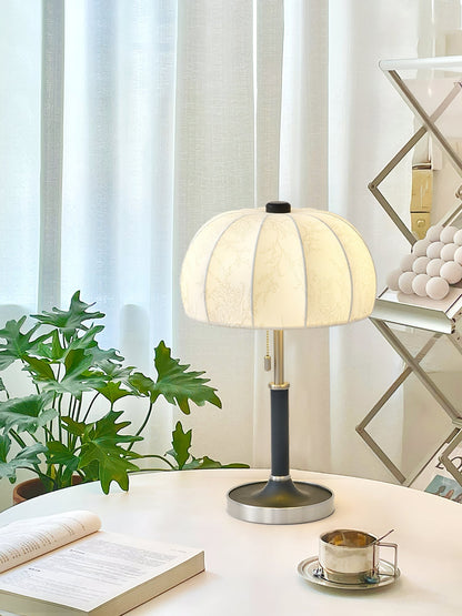 Elegant Table Lamp with Modern Fabric Shade