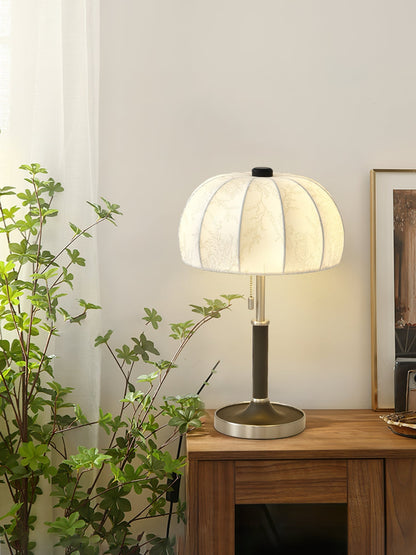 Elegant Table Lamp with Modern Fabric Shade