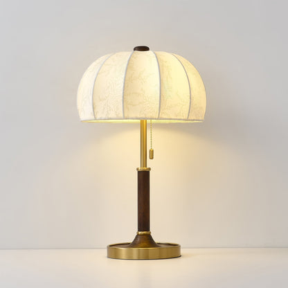 Elegant Table Lamp with Modern Fabric Shade