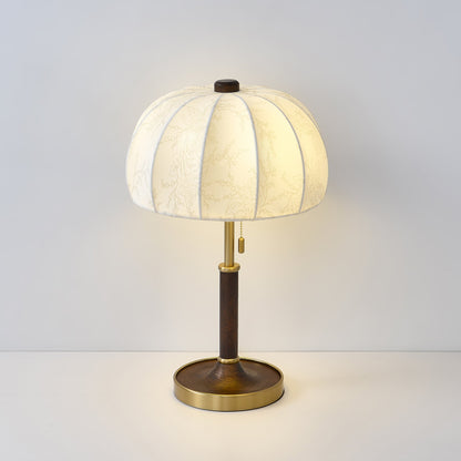 Elegant Table Lamp with Modern Fabric Shade