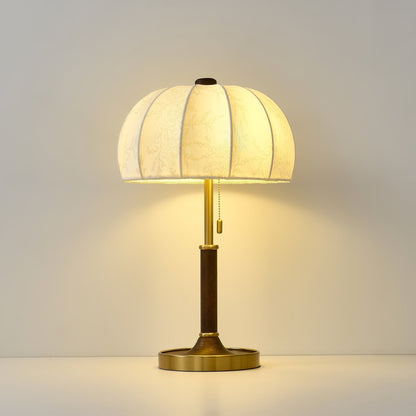 Elegant Table Lamp with Modern Fabric Shade