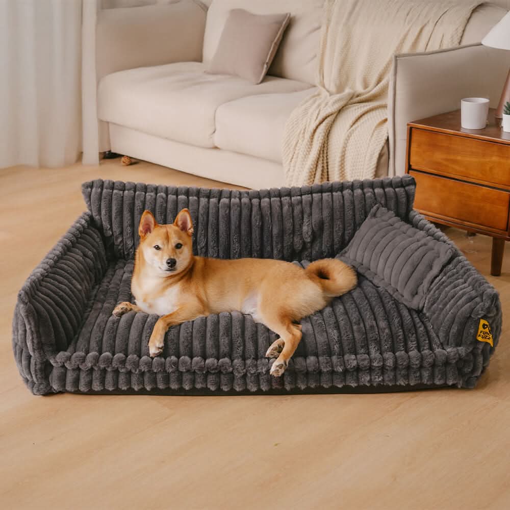 Comfy Orthopedic Dog Bed with Neck Support