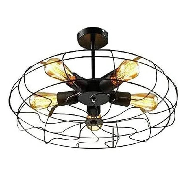 Vintage Metal Pendant Light