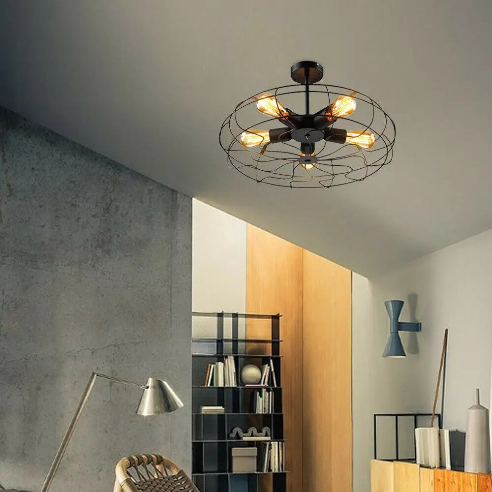 Vintage Metal Pendant Light