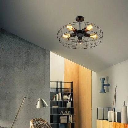 Vintage Metal Pendant Light