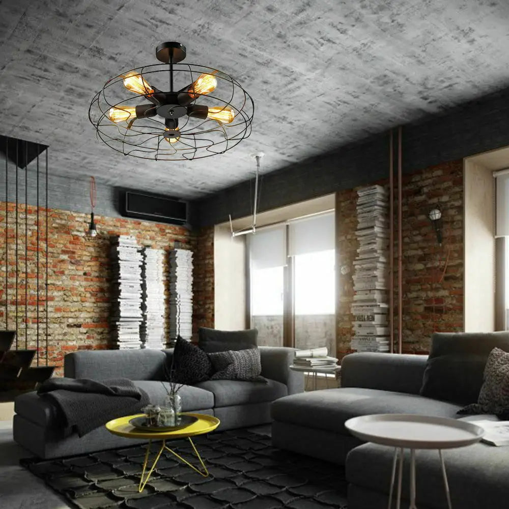 Vintage Metal Pendant Light