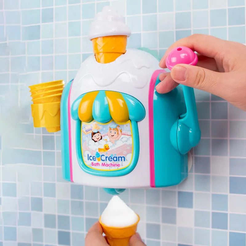 Colorful Kids Bath Time Foam Toy Dispenser - Fesara