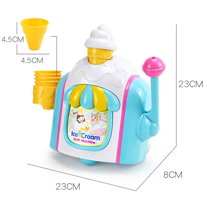 Fun Kids Automatic Bubble Ice Cream Maker Machine