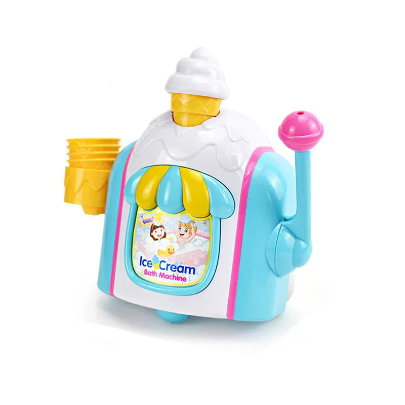 Colorful Kids Bath Time Foam Toy Dispenser