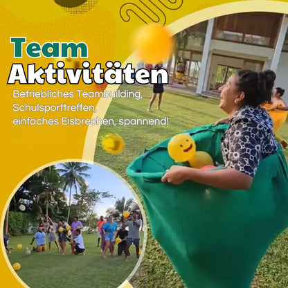 Fun Outdoor Group Games with Large Inflatable Pants