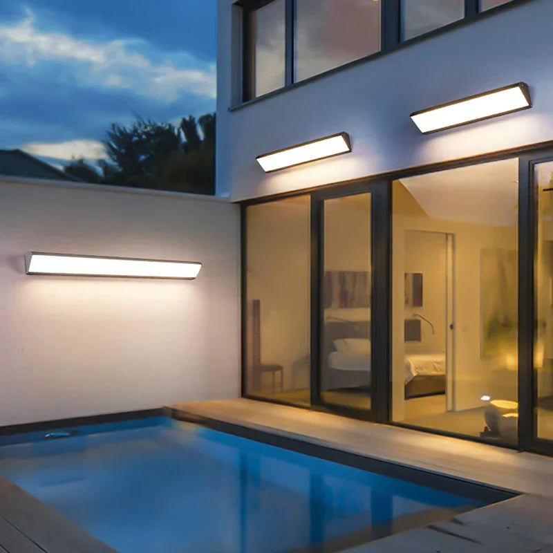 Outdoor LED Wall Lamp for Durable Garden Lighting - Fesara