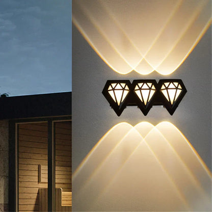 Stylish Waterproof Outdoor LED Wall Light - Fesara