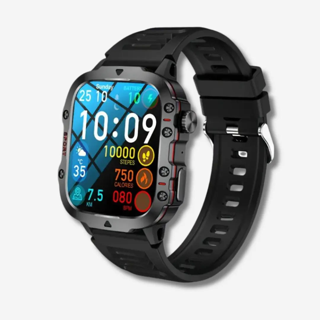 Waterproof Sports Smartwatch with Fitness Tracking - Fesara