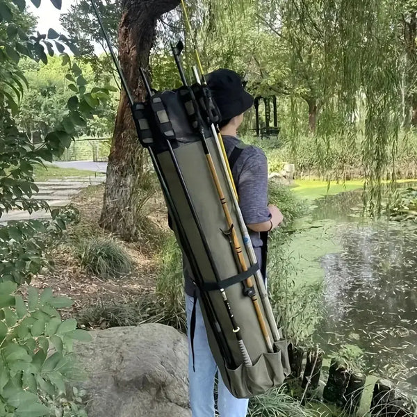 Portable Fishing Rod Travel Case - Fesara