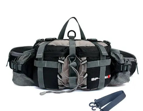 Waterproof Outdoor Waist Pack with Secure Zip Pockets - Fesara