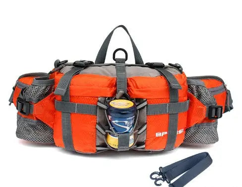 Waterproof Outdoor Waist Pack with Secure Zip Pockets