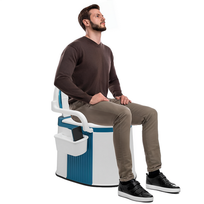 Compact Portable Potty for Seniors and Home Use - Fesara