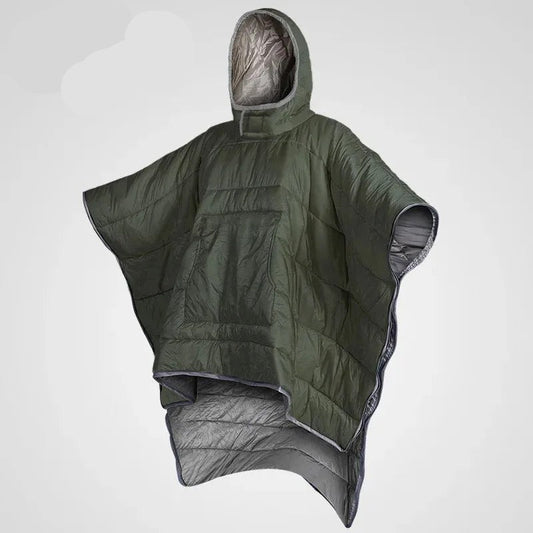 Waterproof Outdoor Emergency Blanket Poncho - Fesara