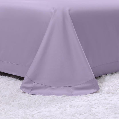 Soft Cotton Bed Sheets with Traditional Floral Pattern