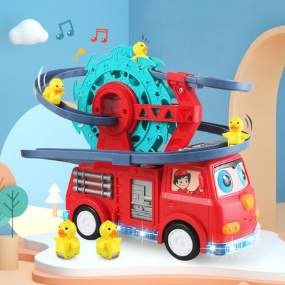 Fun Fire Truck Rescue Playset - Fesara