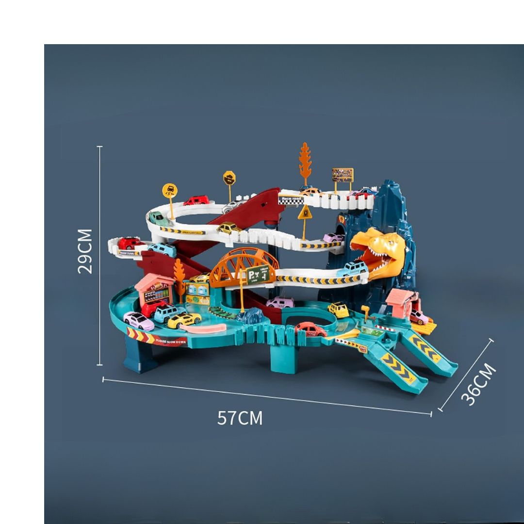 Fesara Dinosaur Adventure Play Set with Car