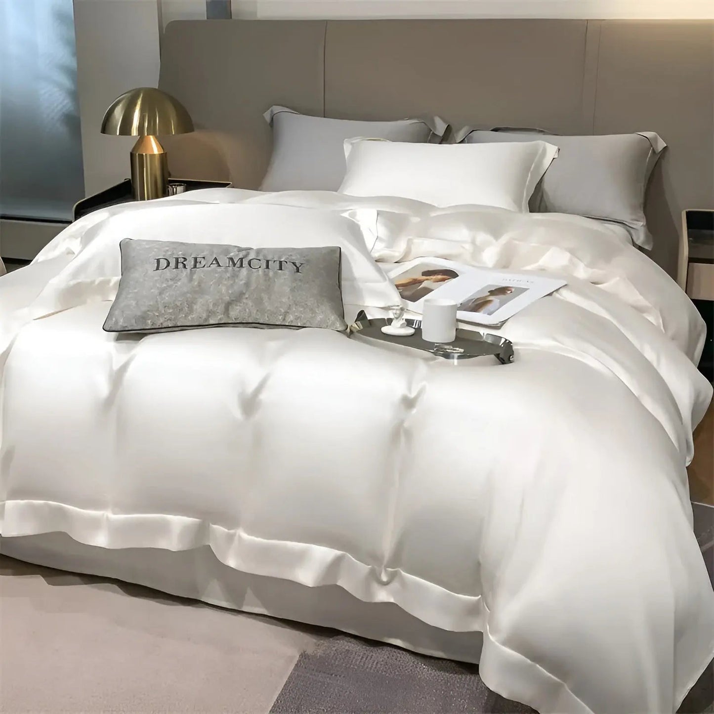 Soft Bamboo Bedding Set for Comfortable Sleep