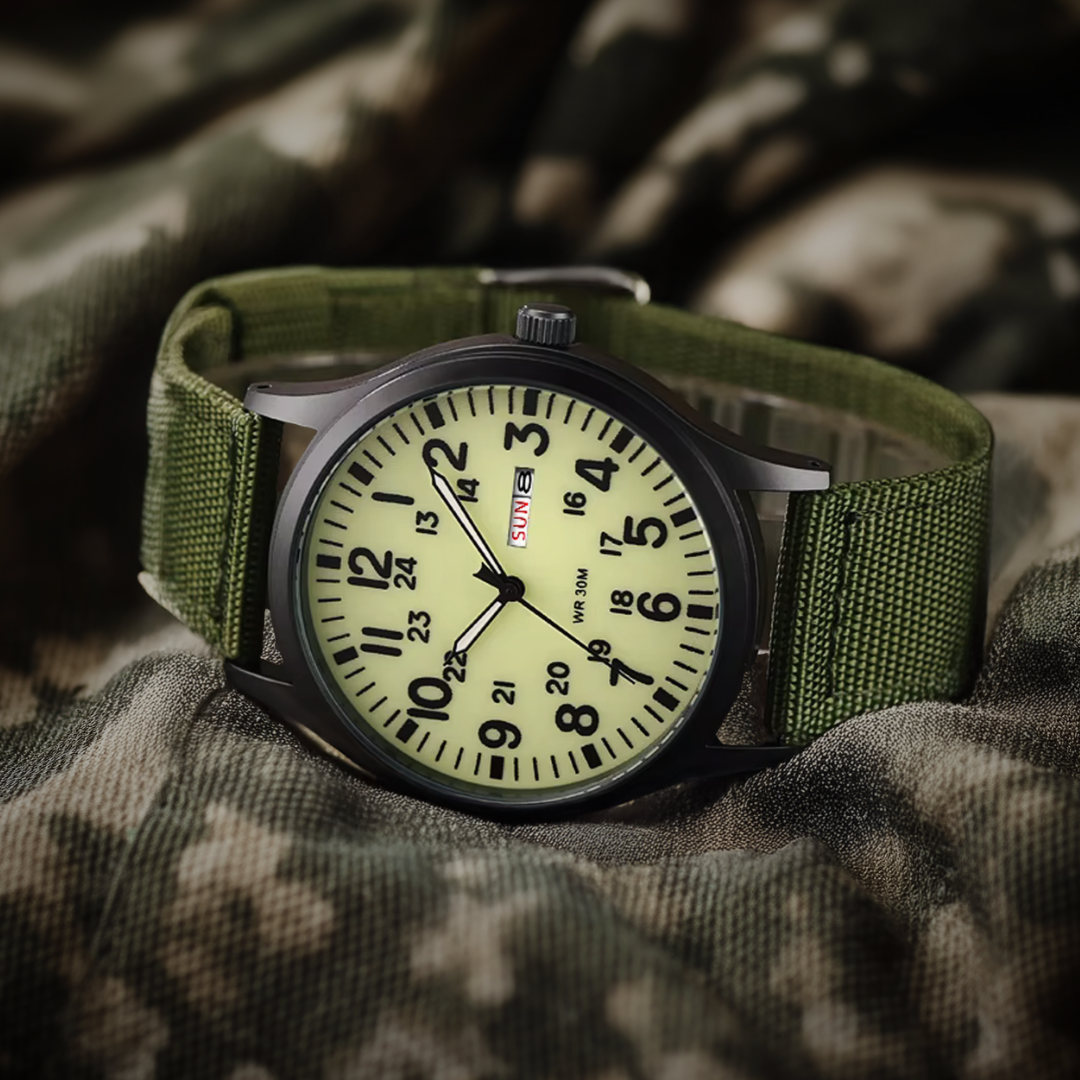 Tough Waterproof Mens Stainless Steel Watch