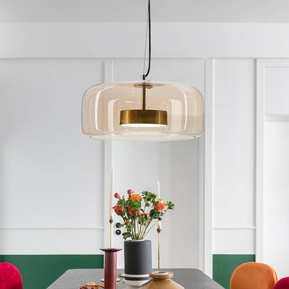 Elegant Glass Pendant Light for Home Decor