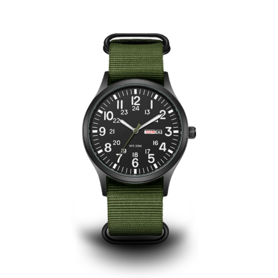 Tough Waterproof Mens Stainless Steel Watch - Fesara