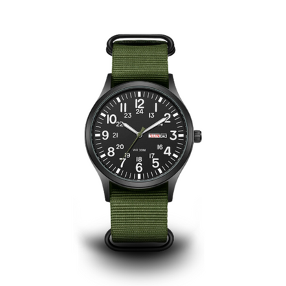 Tough Waterproof Mens Stainless Steel Watch - Fesara