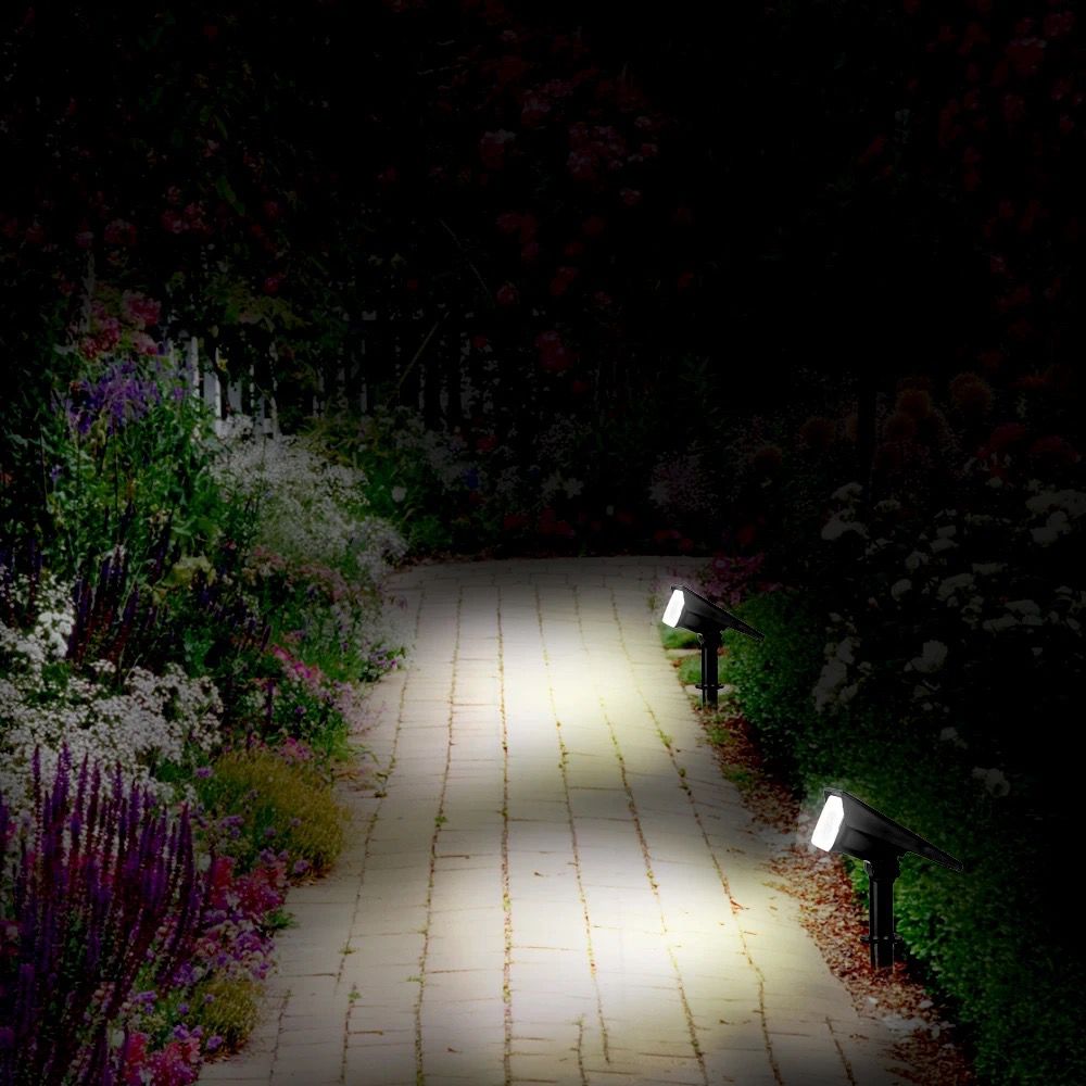 Bright Solar Powered Garden Light with LED