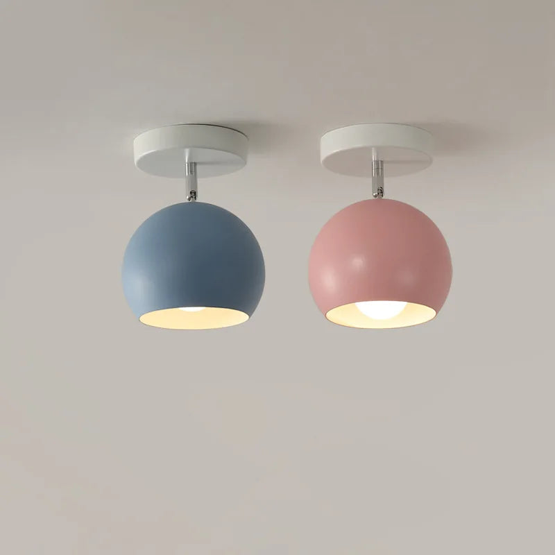 Vibrant Macaroon Style Overhead Light