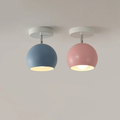 Vibrant Macaroon Style Overhead Light