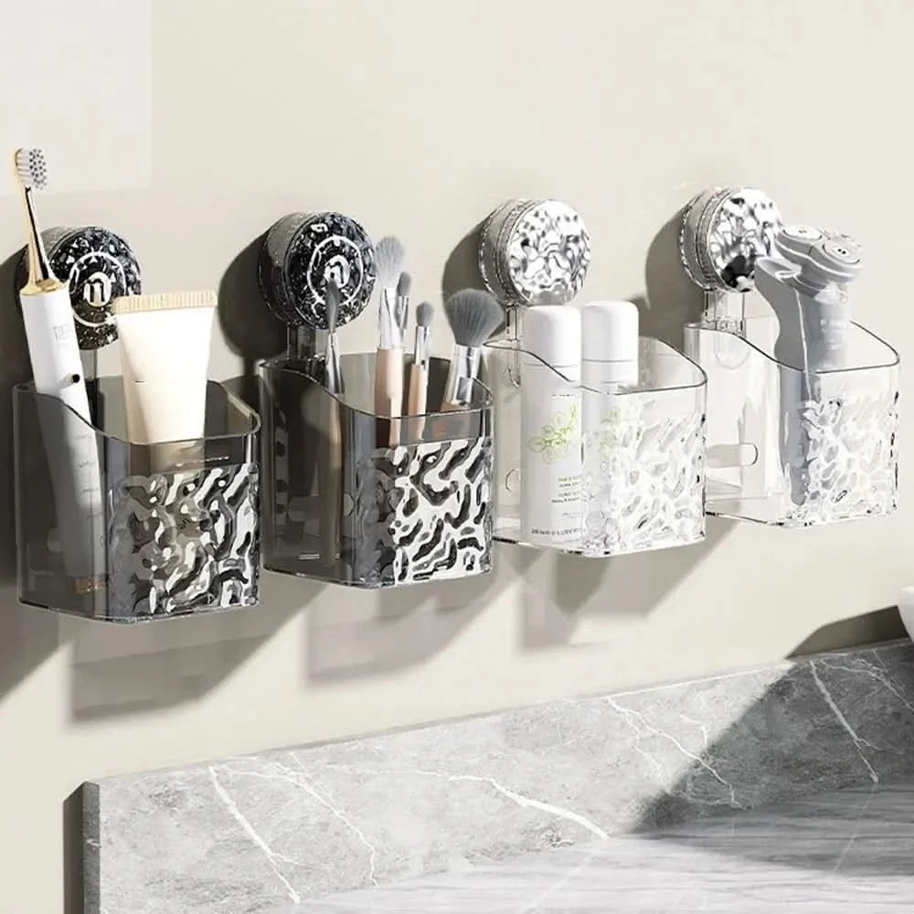 Adhesive Bathroom Shelf - Space Saving Storage Rack