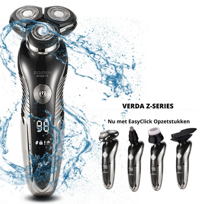 Waterproof Electric Shaver for Men with LCD Screen