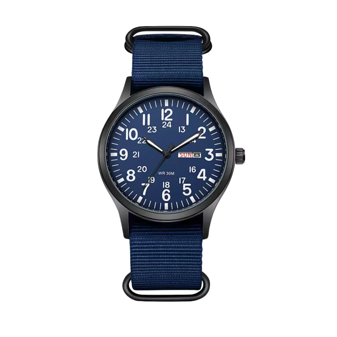 Tough Waterproof Mens Stainless Steel Watch