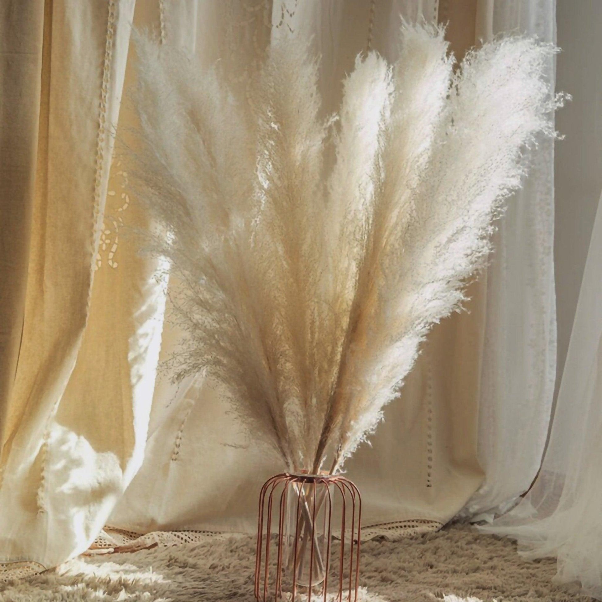 PampasElegance | Stylish Natural Dried Flower Bouquet for Home Décor 6