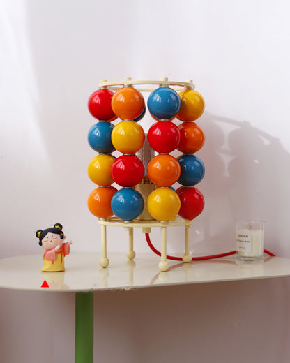 Sleek Glass Table Lamp with Soft Warm Glow