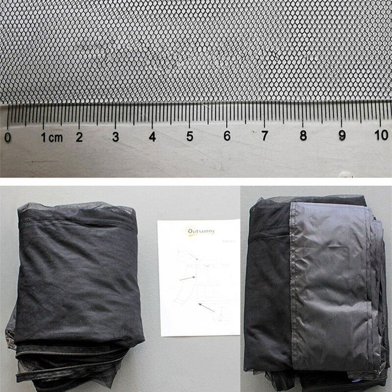 Outdoor Umbrella Bug Screen Enclosure